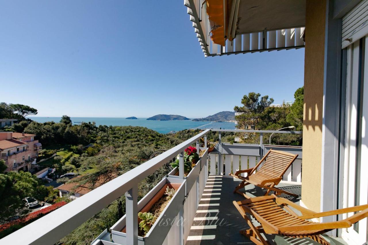 Vista Sul Blu ,Baia Blu, Lerici Appartement Buitenkant foto